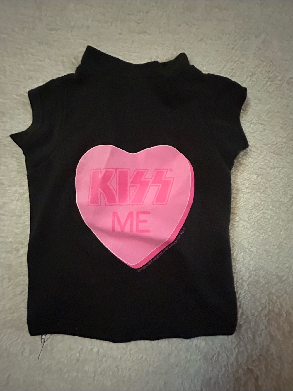 XS Kiss Me Dog Shirt